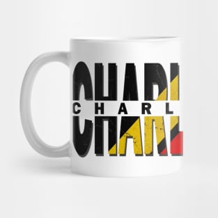 vintage typo Charlie Puth Mug